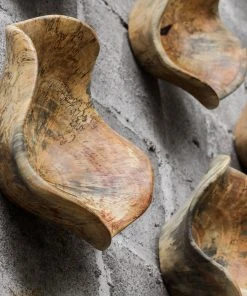 DECOR Uttermost Tamarine Wood Wall Art S/3