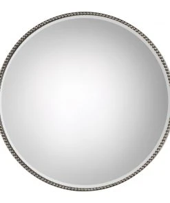 Uttermost Stefania Beaded Round Mirror