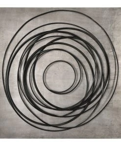 DECOR Uttermost Whirlwind Iron Coils Wall Art