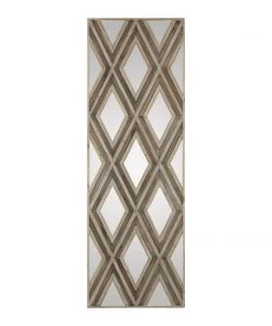 Uttermost Tahira Geometric Argyle Pattern Wall Mirror DECOR