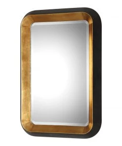 DECOR Uttermost Niva Metallic Gold Wall Mirror