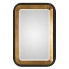 DECOR Uttermost Niva Metallic Gold Wall Mirror