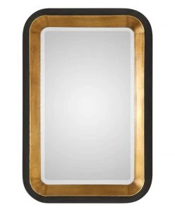 DECOR Uttermost Niva Metallic Gold Wall Mirror