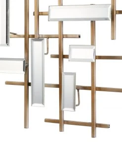 DECOR Uttermost Apollo Gold & Mirrored Wall Art 7 DECOR Uttermost Apollo Gold & Mirrored Wall Art