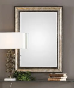 DECOR Uttermost Shefford Antiqued Silver Mirror 7 DECOR Uttermost Shefford Antiqued Silver Mirror