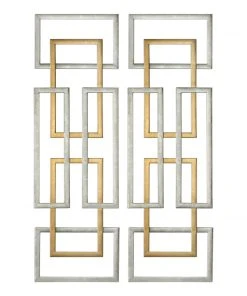 DECOR Uttermost Aerin Geometric Wall Art, S/2