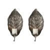 All Lighting Uttermost Zelkova Leaf Wall Sconces S/2 2 All Lighting Uttermost Zelkova Leaf Wall Sconces S/2