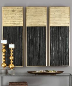 Uttermost Pierra Gold Leaf Wall Art
