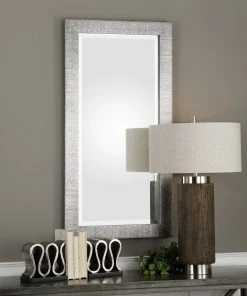 DECOR Uttermost Tulare Metallic Silver Mirror