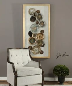 DECOR Uttermost Myla Antique Plate Shadow Box