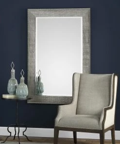 DECOR Uttermost Leiston Metallic Silver Mirror