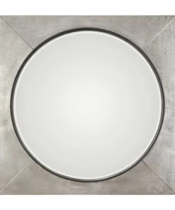 Uttermost Solomon Metallic Silver Mirror DECOR