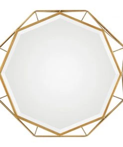 Uttermost Mekhi Antiqued Gold Mirror