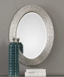 Uttermost Conder Oval Silver Mirror DECOR
