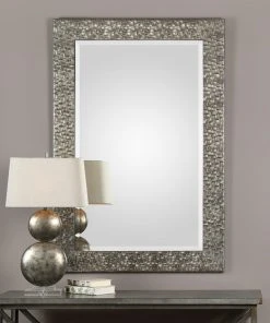DECOR Uttermost Kanuti Metallic Gray Mirror