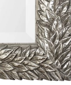 Uttermost Evelina Silver Leaves Mirror DECOR 9 Uttermost Evelina Silver Leaves Mirror DECOR