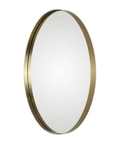 Uttermost Pursley Brass Oval Mirror DECOR 8 Uttermost Pursley Brass Oval Mirror DECOR