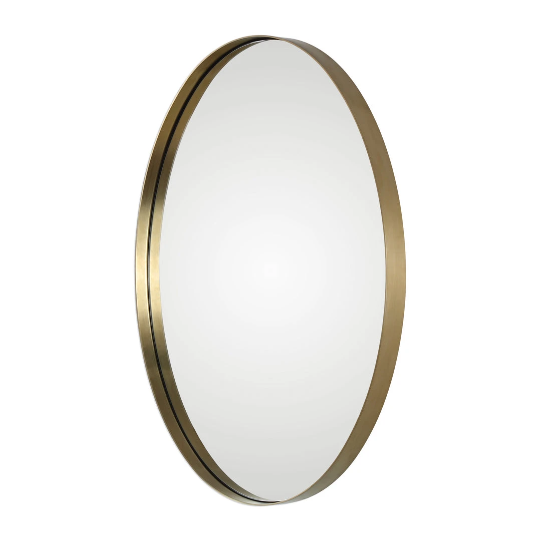 Uttermost Pursley Brass Oval Mirror DECOR 5 Uttermost Pursley Brass Oval Mirror DECOR