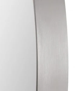 Uttermost Pursley Brushed Nickel Oval Mirror DECOR 9 Uttermost Pursley Brushed Nickel Oval Mirror DECOR