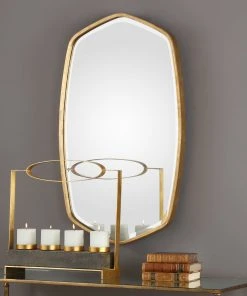 DECOR Uttermost Duronia Antiqued Gold Mirror 8 DECOR Uttermost Duronia Antiqued Gold Mirror