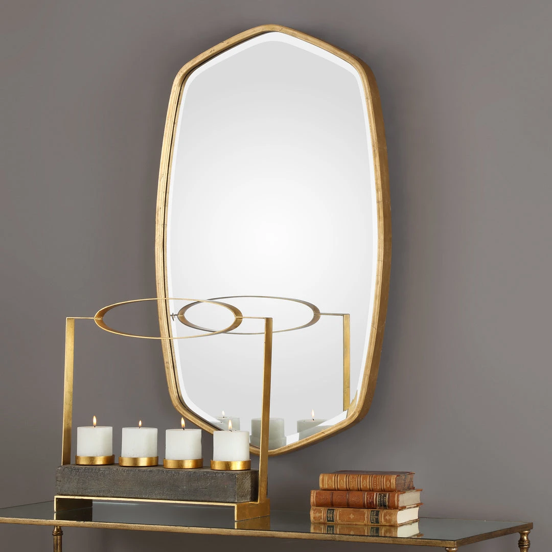 DECOR Uttermost Duronia Antiqued Gold Mirror 5 DECOR Uttermost Duronia Antiqued Gold Mirror
