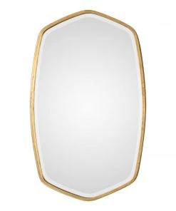DECOR Uttermost Duronia Antiqued Gold Mirror