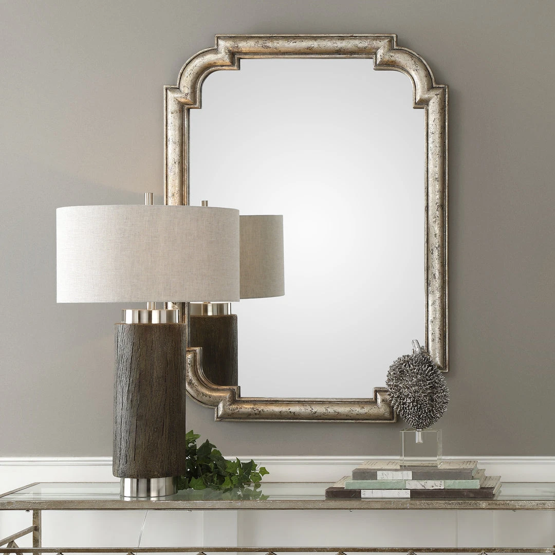 Uttermost Calanna Antique Silver Mirror 4 Uttermost Calanna Antique Silver Mirror