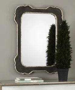 DECOR Uttermost Bellano Aged Black Mirror