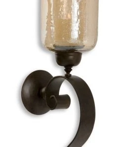Uttermost Joselyn Bronze Candle Wall Sconce