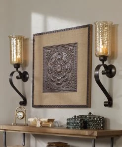 Uttermost Joselyn Bronze Candle Wall Sconce