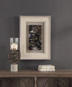 Uttermost Seana Agate Stone Shadow Box DECOR