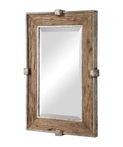 Uttermost Siringo Weathered Wood Mirror DECOR
