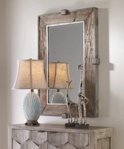 Uttermost Siringo Weathered Wood Mirror DECOR