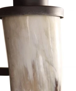 All Lighting Uttermost Romany Horn Candle Sconce