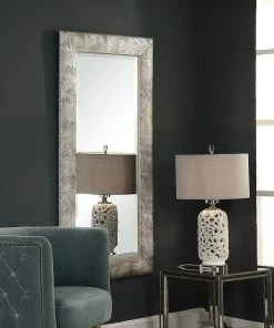 Uttermost Maeona Metallic Silver Mirror DECOR 10 Uttermost Maeona Metallic Silver Mirror DECOR