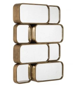 Uttermost Canute Modern Gold Mirror 10 Uttermost Canute Modern Gold Mirror