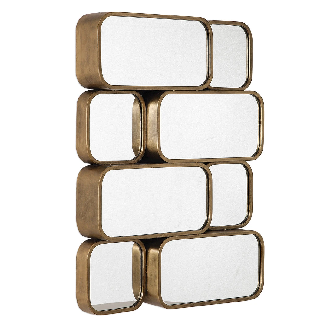 Uttermost Canute Modern Gold Mirror 6 Uttermost Canute Modern Gold Mirror