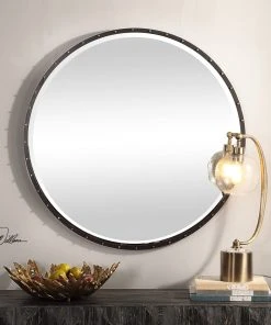 Uttermost Benedo Round Mirror 11 Uttermost Benedo Round Mirror
