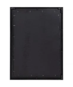 DECOR Uttermost Gower Aged Black Vanity Mirror