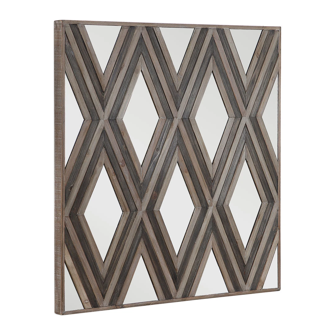 DECOR Uttermost Tahira Tahira Geometric Square Wall Mirror 6 DECOR Uttermost Tahira Tahira Geometric Square Wall Mirror