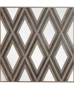 DECOR Uttermost Tahira Tahira Geometric Square Wall Mirror