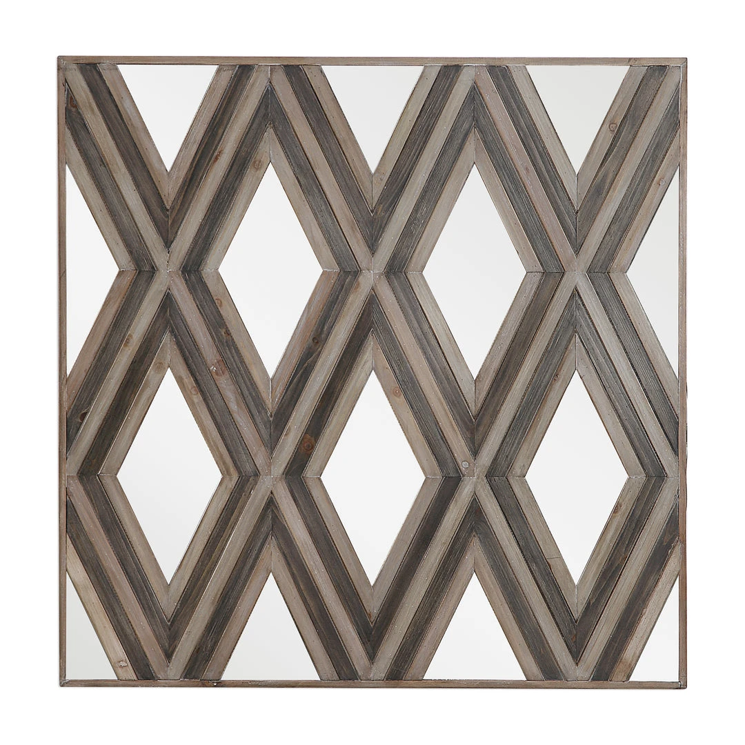 DECOR Uttermost Tahira Tahira Geometric Square Wall Mirror 3 DECOR Uttermost Tahira Tahira Geometric Square Wall Mirror