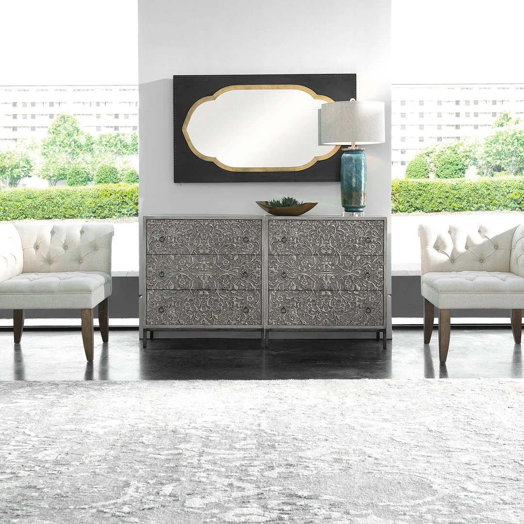 Uttermost Shanti Moroccan Bronze Mirror DECOR 7 Uttermost Shanti Moroccan Bronze Mirror DECOR