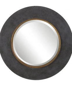 Uttermost Saul Round Mirror