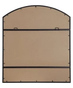 DECOR Uttermost Lyda Aged Black Arch Mirror