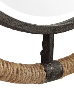 DECOR Uttermost Melville Coastal Round Mirror