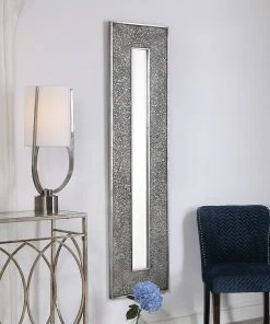 DECOR Uttermost Bannon Tall Metallic Mirror 12 DECOR Uttermost Bannon Tall Metallic Mirror
