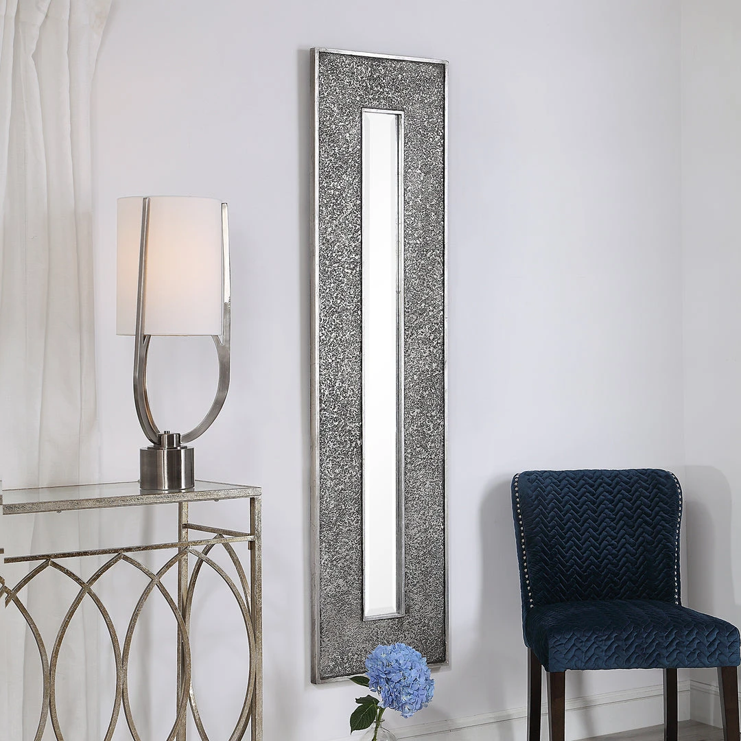 DECOR Uttermost Bannon Tall Metallic Mirror 6 DECOR Uttermost Bannon Tall Metallic Mirror