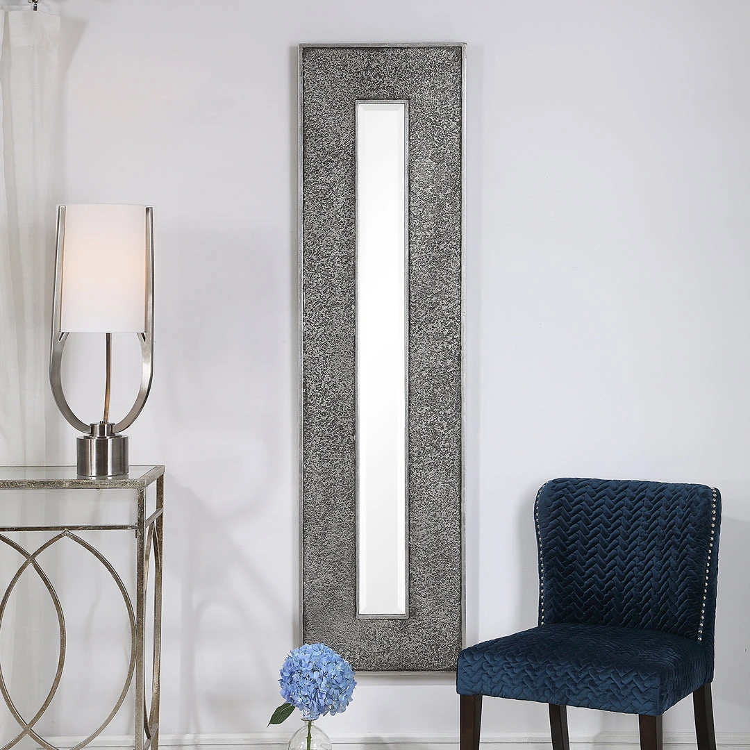 DECOR Uttermost Bannon Tall Metallic Mirror 4 DECOR Uttermost Bannon Tall Metallic Mirror