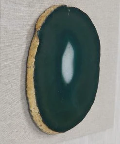 DECOR Uttermost Keeva Agate Stone Shadow Box